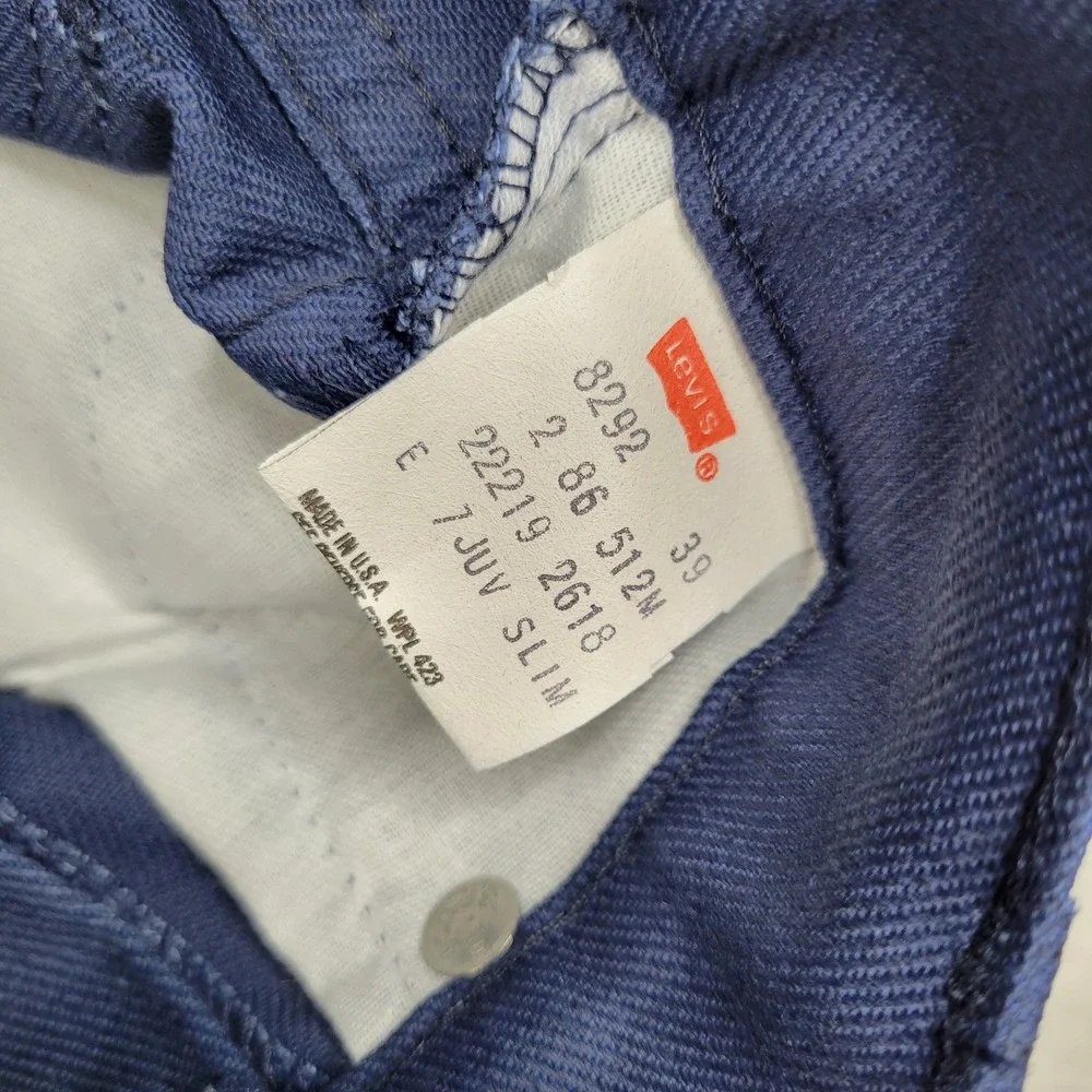 Vintage Levis Jeans‎ Boys 7 Slim Double Knee Made USA Hardware 80s Kids Pants